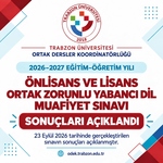 Trabzon üniversitesi
